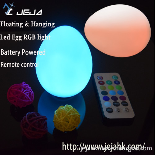 Electric Plastic Battery Powered LED Egg Light